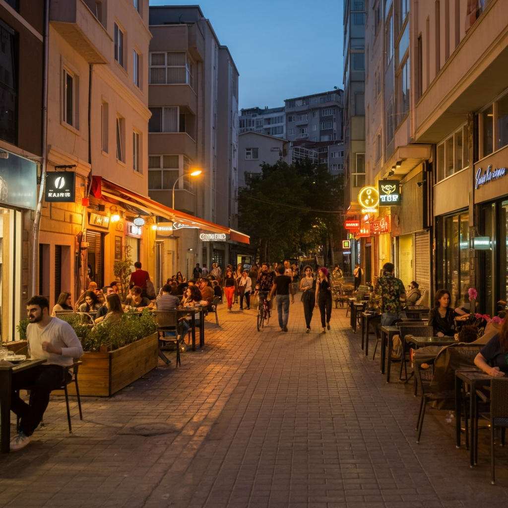 şişli travestileri ve şişli sokak görünümü